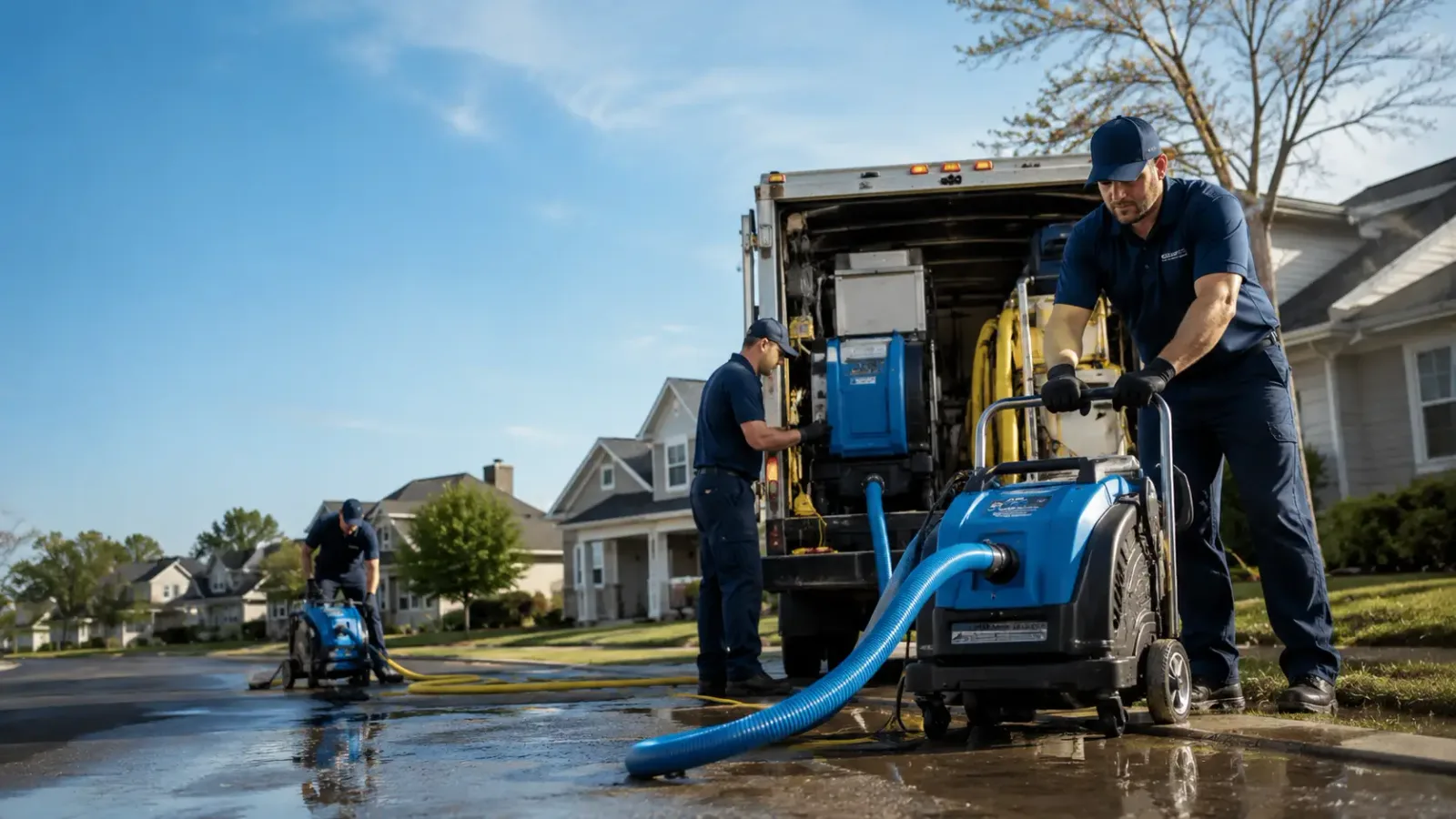 Flood Damage Cleanup in Lewisville, OH